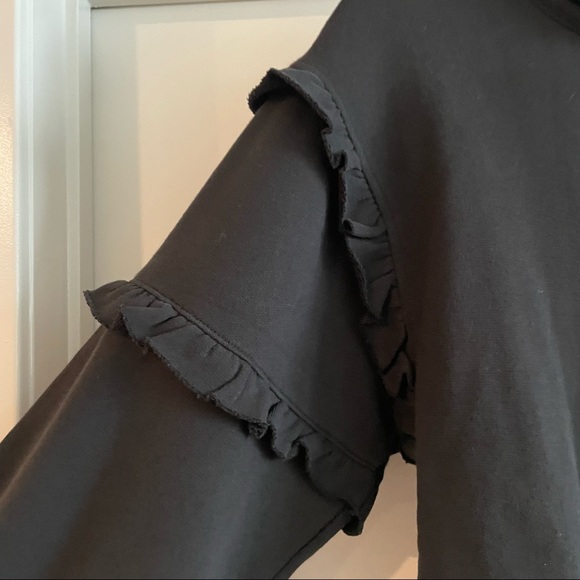 NWT Rebecca Minkoff 100% Cotton Evelyn Hoodie in Black (Women’s Size XS) - Picture 9 of 12